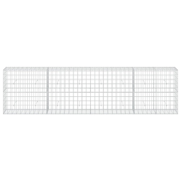 Gabion 3,5 mm langasta ja 10x10 cm verkosta 400x50x100 cm