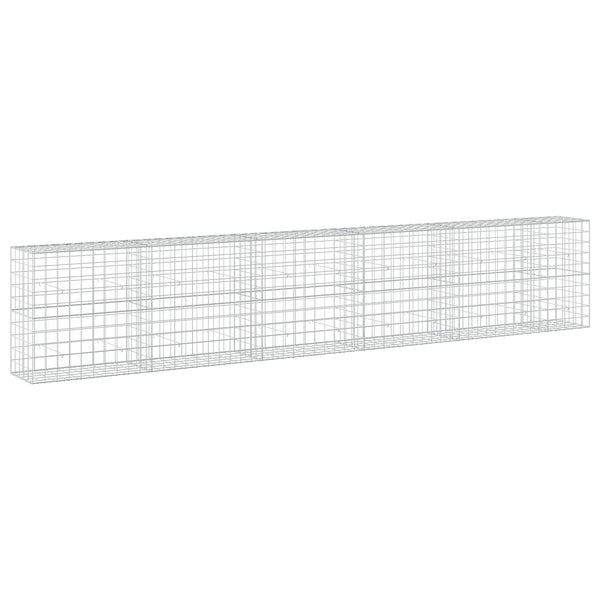 Gabion 3,5 mm langasta ja 10x10 cm verkosta 550x50x100 cm