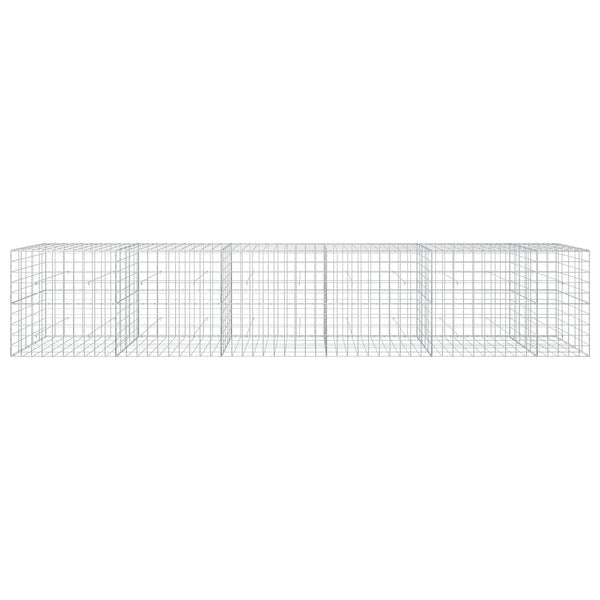 Gabion 3,5 mm langasta ja 10x10 cm verkosta 550x50x100 cm