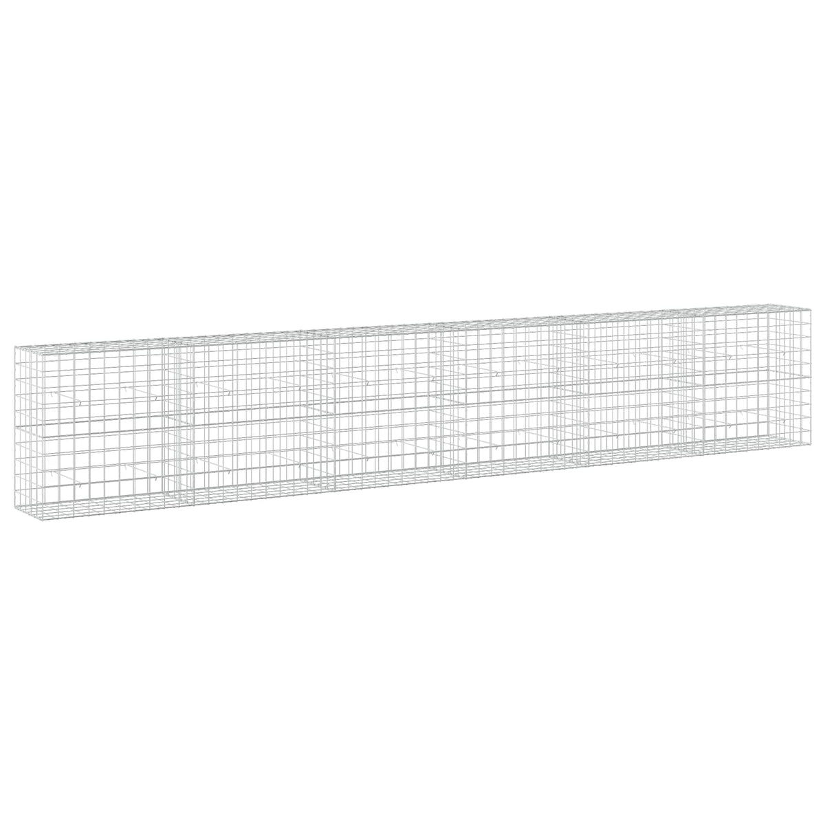 Gabion 3,5 mm langasta ja 10x10 cm verkosta 600x50x100 cm