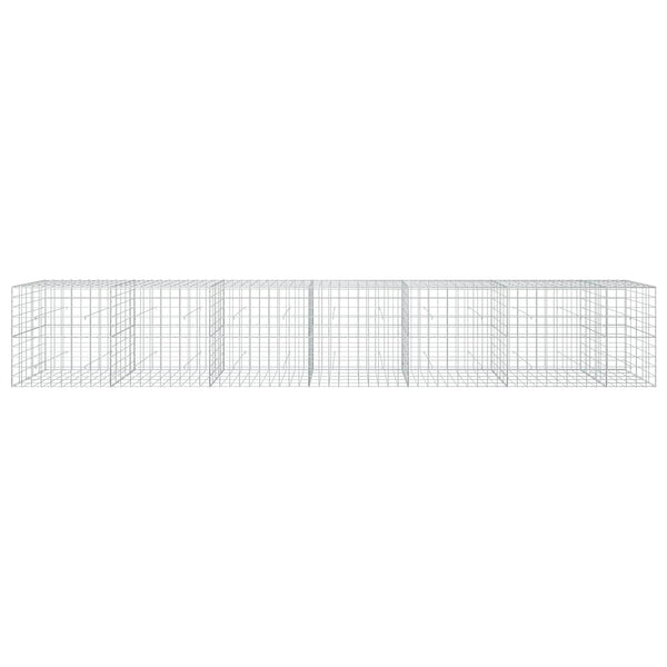 Gabion 3,5 mm langasta ja 10x10 cm verkosta 650x50x100 cm