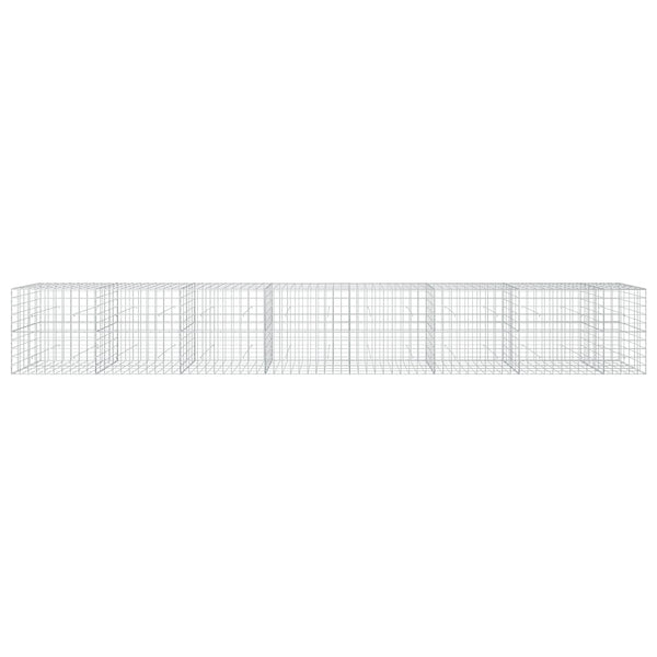 Gabion 3,5 mm langasta ja 10x10 cm verkosta 750x50x100 cm