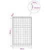 Gabion 3,5 mm langasta ja 10x10 cm verkosta 100x50x150 cm