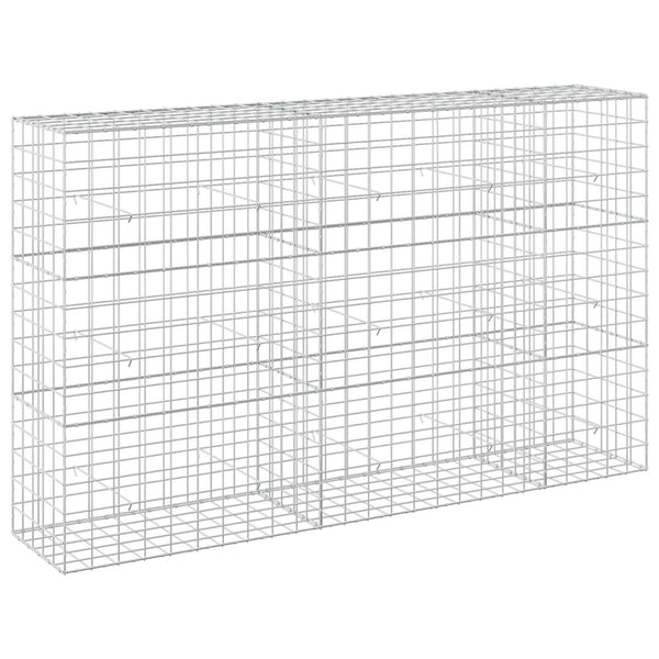 Gabion 3,5 mm langasta ja 10x10 cm verkosta 250x50x150 cm