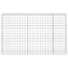 Gabion 3,5 mm langasta ja 10x10 cm verkosta 250x50x150 cm