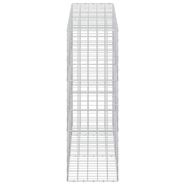 Gabion 3,5 mm langasta ja 10x10 cm verkosta 250x50x150 cm