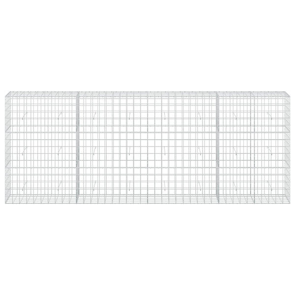 Gabion 3,5 mm langasta ja 10x10 cm verkosta 400x50x150 cm