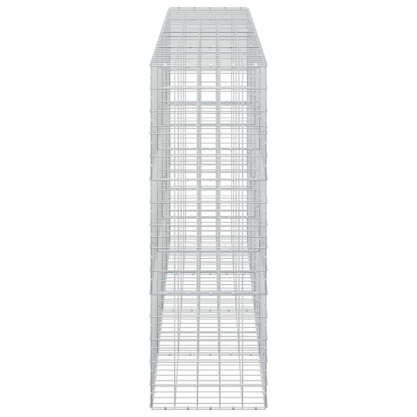 Gabion 3,5 mm langasta ja 10x10 cm verkosta 400x50x150 cm