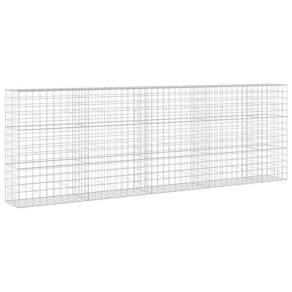 Gabion 3,5 mm langasta ja 10x10 cm verkosta 450x50x150 cm