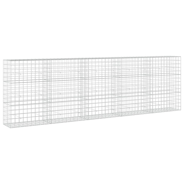 Gabion 3,5 mm langasta ja 10x10 cm verkosta 500x50x150 cm