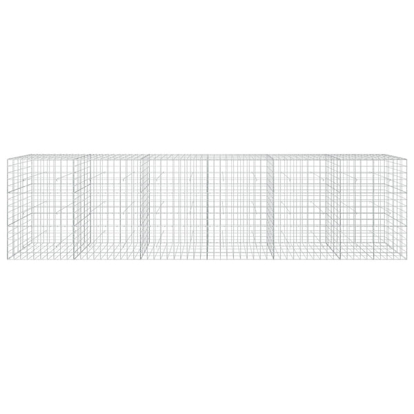 Gabion 3,5 mm langasta ja 10x10 cm verkosta 600x50x150 cm
