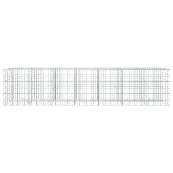 Gabion 3,5 mm langasta ja 10x10 cm verkosta 700x50x150 cm