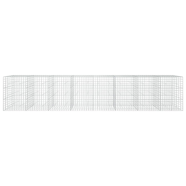Gabion 3,5 mm langasta ja 10x10 cm verkosta 800x50x150 cm