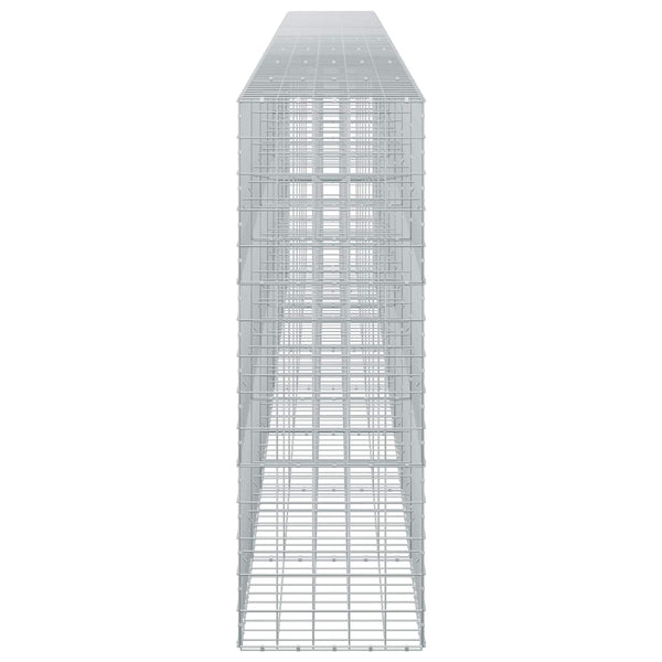 Gabion 3,5 mm langasta ja 10x10 cm verkosta 800x50x150 cm