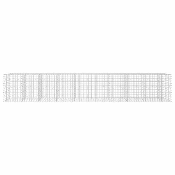 Gabion 3,5 mm langasta ja 10x10 cm verkosta 950x50x150 cm