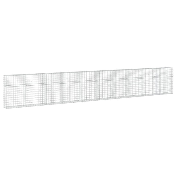 Gabion 3,5 mm langasta ja 10x10 cm verkosta 1000x50x150 cm
