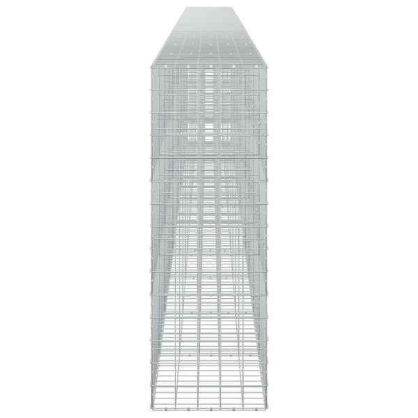 Gabion 3,5 mm langasta ja 10x10 cm verkosta 1100x50x150 cm