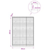 Gabion 3,5 mm langasta ja 10x10 cm verkosta 150x50x200 cm