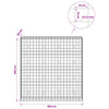Gabion 3,5 mm langasta ja 10x10 cm verkosta 200x50x200 cm