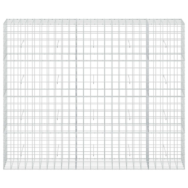 Gabion 3,5 mm langasta ja 10x10 cm verkosta 250x50x200 cm