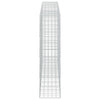 Gabion 3,5 mm langasta ja 10x10 cm verkosta 400x50x200 cm