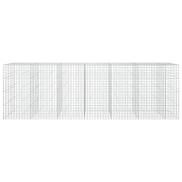 Gabion 3,5 mm langasta ja 10x10 cm verkosta 650x50x200 cm