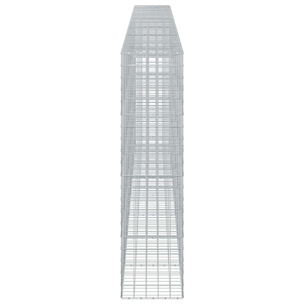 Gabion 3,5 mm langasta ja 10x10 cm verkosta 750x50x200 cm