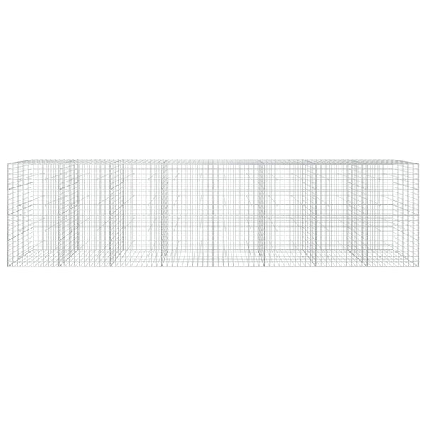 Gabion 3,5 mm langasta ja 10x10 cm verkosta 800x50x200 cm