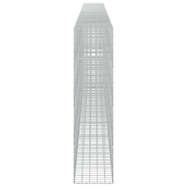 Gabion 3,5 mm langasta ja 10x10 cm verkosta 1000x50x200 cm