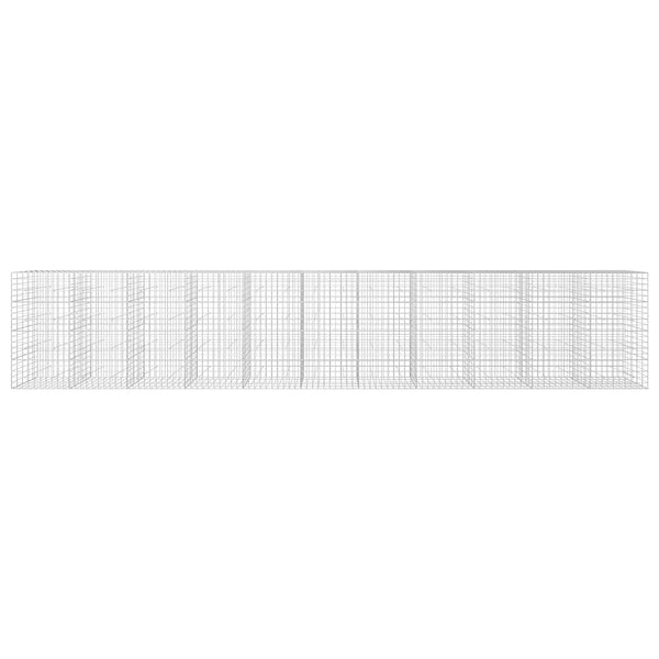 Gabion 3,5 mm langasta ja 10x10 cm verkosta 1100x50x200 cm