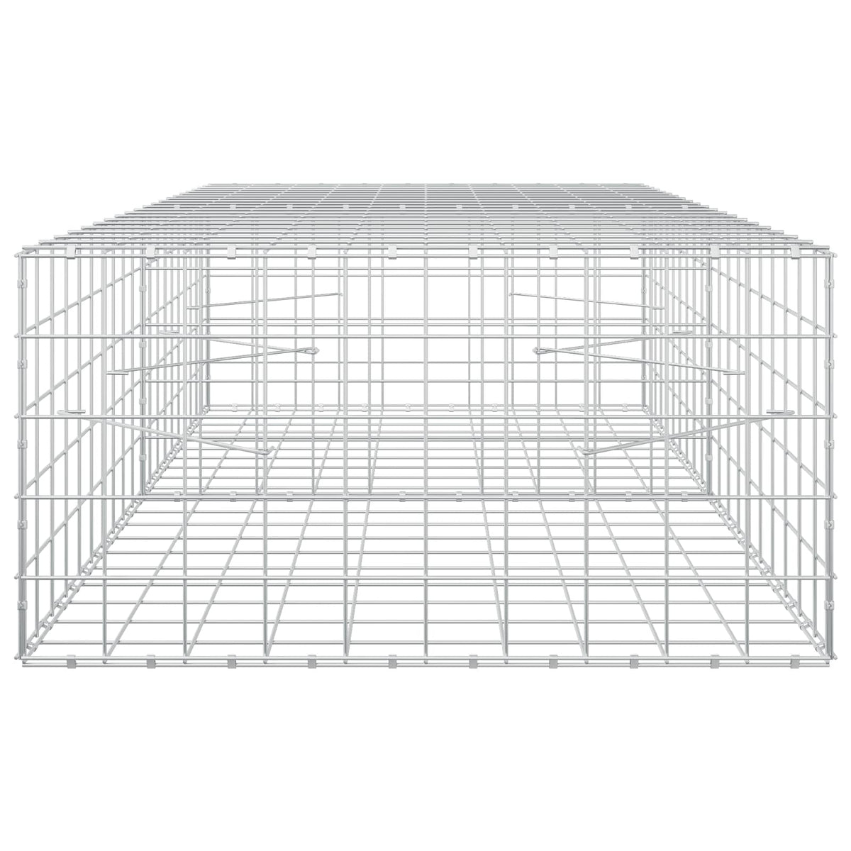 Gabion 3,5 mm langasta ja 10x10 cm verkosta 200x100x50 cm