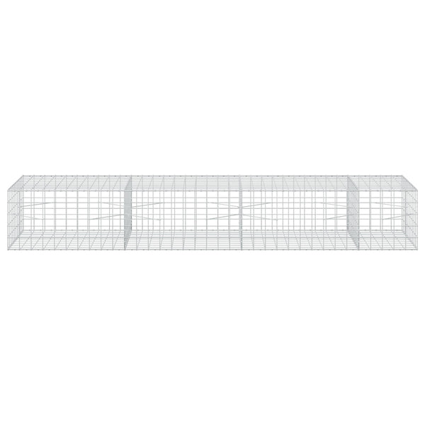 Gabion 3,5 mm langasta ja 10x10 cm verkosta 350x100x50 cm