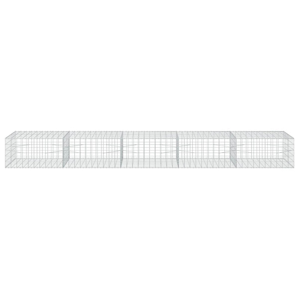 Gabion 3,5 mm langasta ja 10x10 cm verkosta 500x100x50 cm