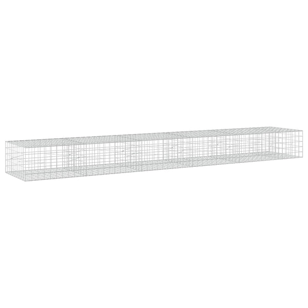 Gabion 3,5 mm langasta ja 10x10 cm verkosta 550x100x50 cm