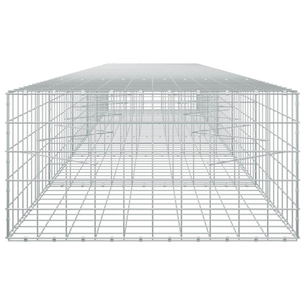 Gabion 3,5 mm langasta ja 10x10 cm verkosta 550x100x50 cm