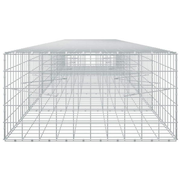 Gabion 3,5 mm langasta ja 10x10 cm verkosta 600x100x50 cm
