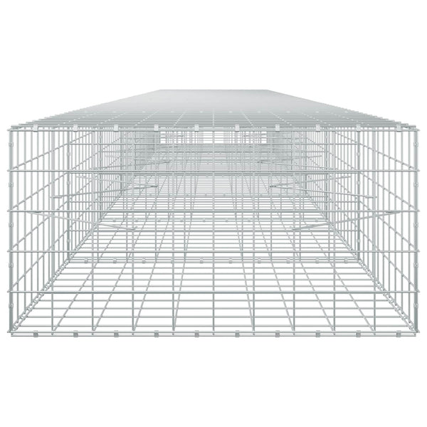 Gabion 3,5 mm langasta ja 10x10 cm verkosta 700x100x50 cm