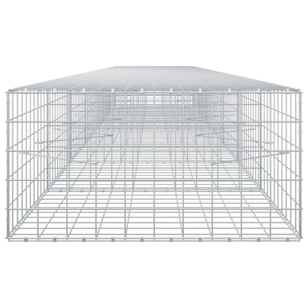 Gabion 3,5 mm langasta ja 10x10 cm verkosta 750x100x50 cm