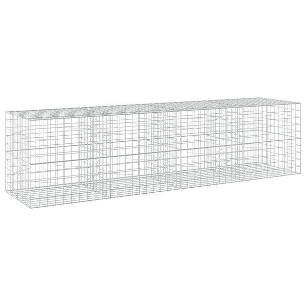 Gabion 3,5 mm langasta ja 10x10 cm verkosta 400x100x100 cm