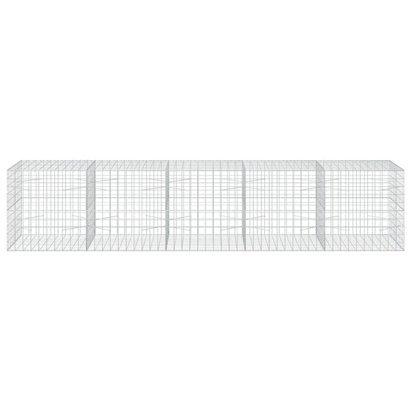 Gabion 3,5 mm langasta ja 10x10 cm verkosta 500x100x100 cm