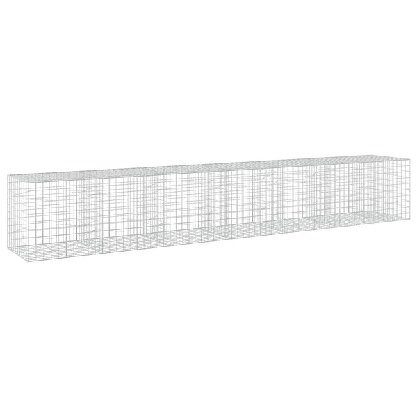 Gabion 3,5 mm langasta ja 10x10 cm verkosta 650x100x100 cm