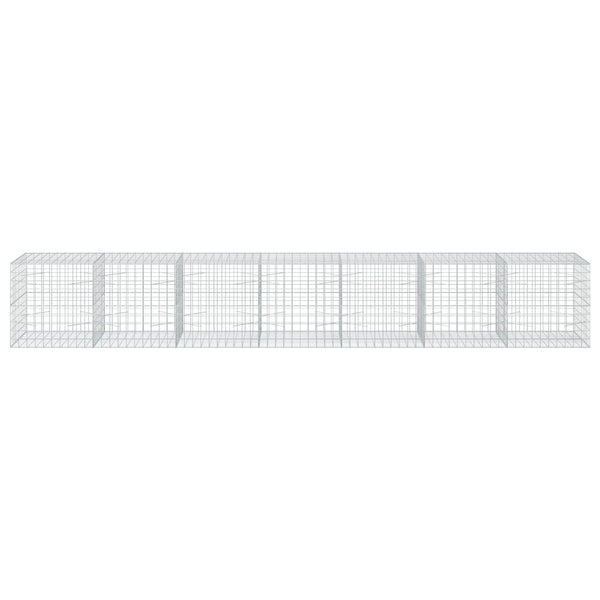 Gabion 3,5 mm langasta ja 10x10 cm verkosta 700x100x100 cm