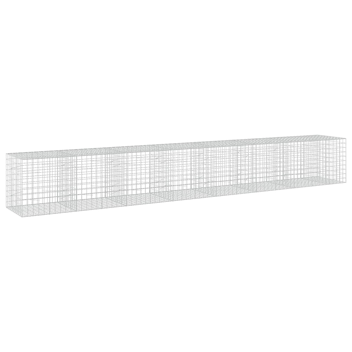 Gabion 3,5 mm langasta ja 10x10 cm verkosta 750x100x100 cm
