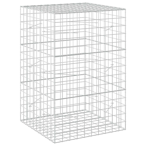 Gabion 3,5 mm langasta ja 10x10 cm verkosta 100x100x150 cm