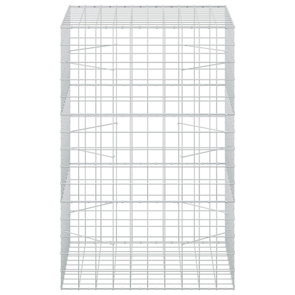 Gabion 3,5 mm langasta ja 10x10 cm verkosta 100x100x150 cm
