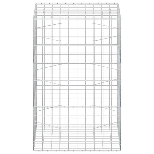 Gabion 3,5 mm langasta ja 10x10 cm verkosta 100x100x150 cm