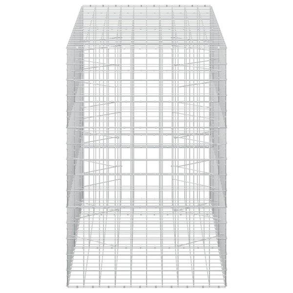 Gabion 3,5 mm langasta ja 10x10 cm verkosta 250x100x150 cm