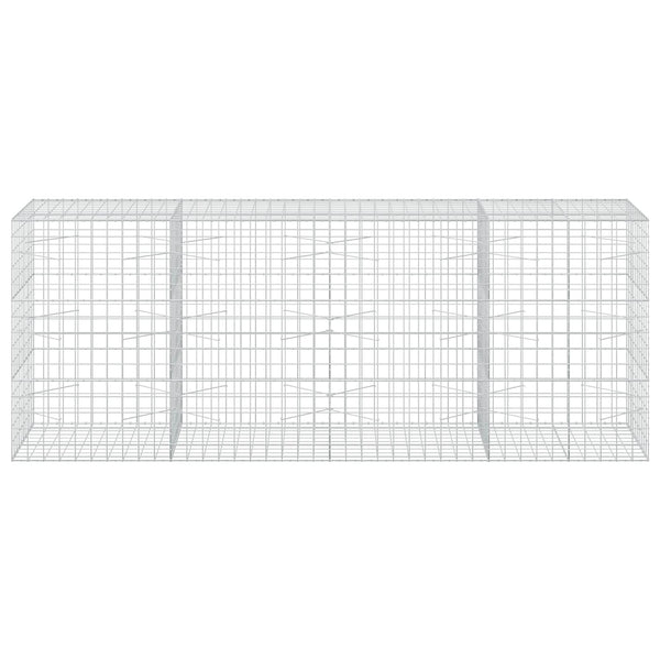 Gabion 3,5 mm langasta ja 10x10 cm verkosta 400x100x150 cm