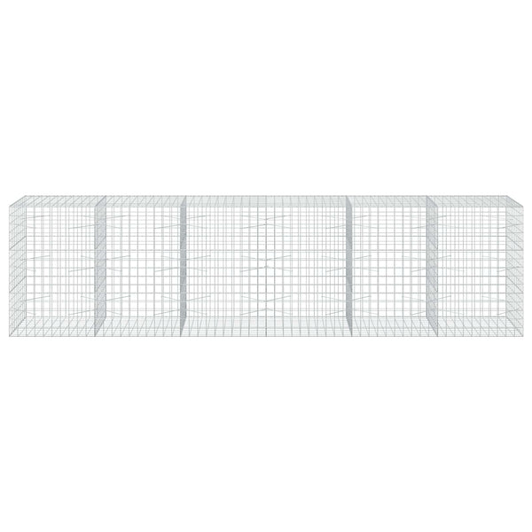 Gabion 3,5 mm langasta ja 10x10 cm verkosta 600x100x150 cm