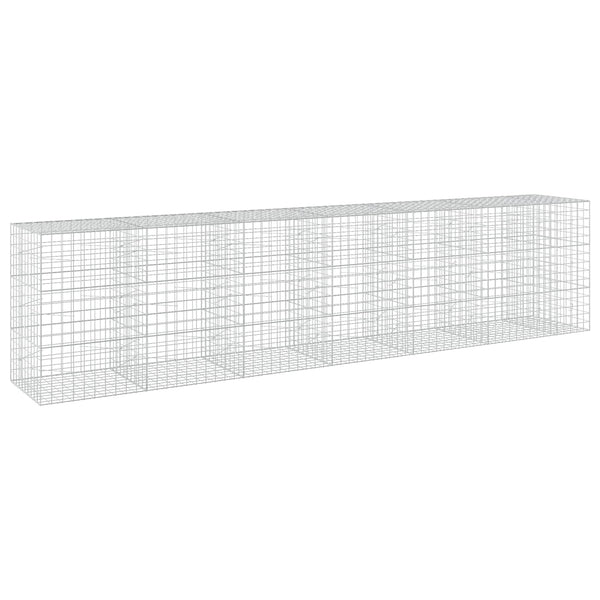 Gabion 3,5 mm langasta ja 10x10 cm verkosta 650x100x150 cm